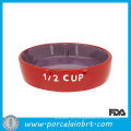 Rojo, manzana, forma, fruta, fantasía, novedad, medición, tazas